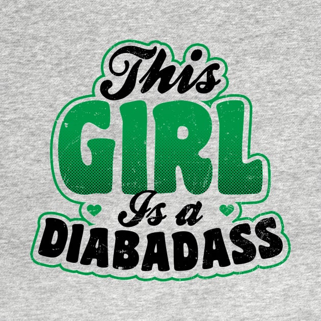 Type 1 Diabetes Shirt | This Girl Is Diabadass Gift by Gawkclothing